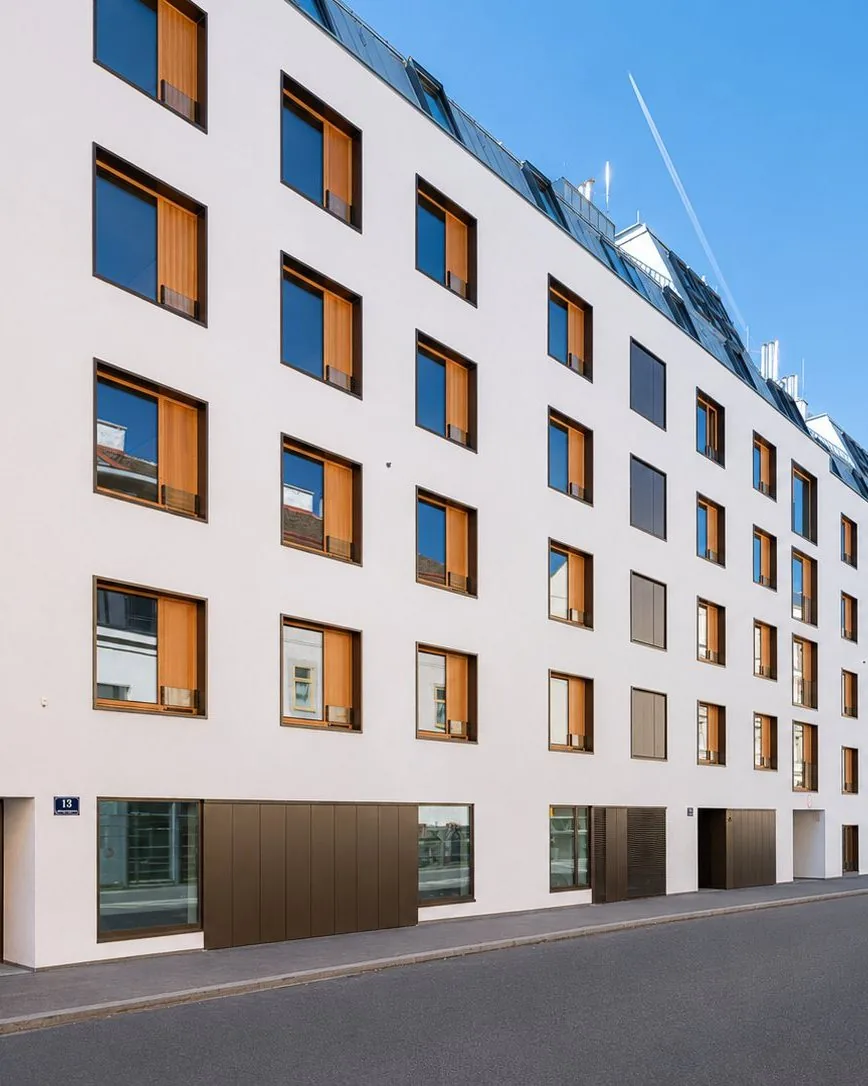 Wohnbauprojekt, Fassade